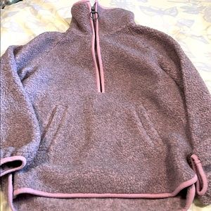 Fleece pullover